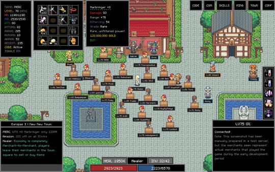 Adventure Land - The Code MMORPG screenshot 7