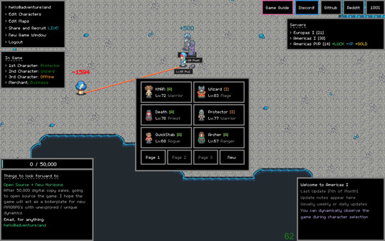 Adventure Land - The Code MMORPG screenshot 6