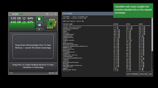 ClearMem :: Free Up Your RAM screenshot 1