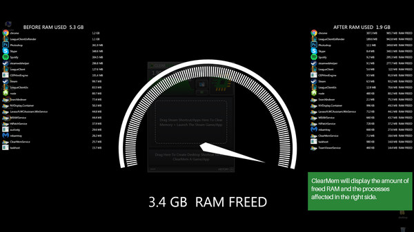 ClearMem :: Free Up Your RAM screenshot 2
