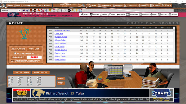 Draft Day Sports: Pro Football 2018 screenshot 10