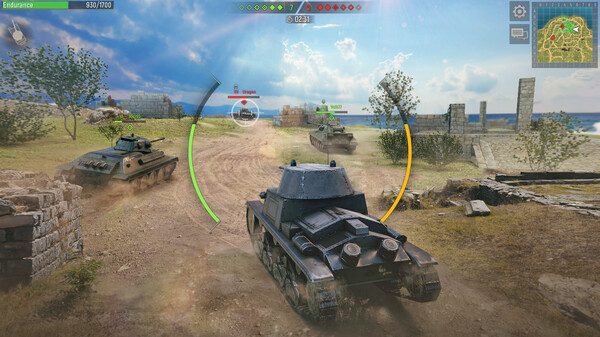 Battle Tanks: Legends of World War II screenshot 2