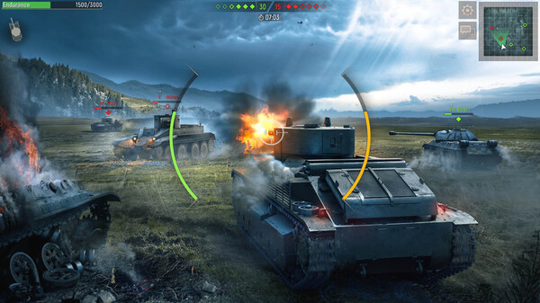 Battle Tanks: Legends of World War II screenshot 3