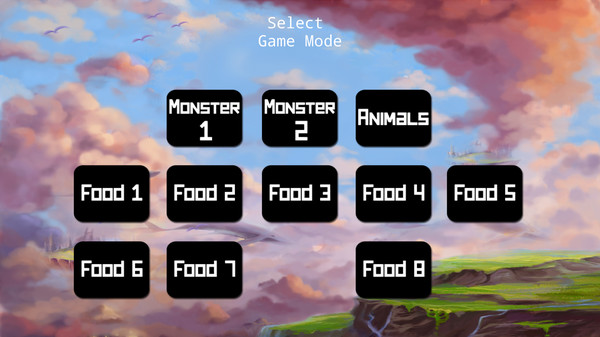 Food Monster and Animals Memory Match screenshot 7