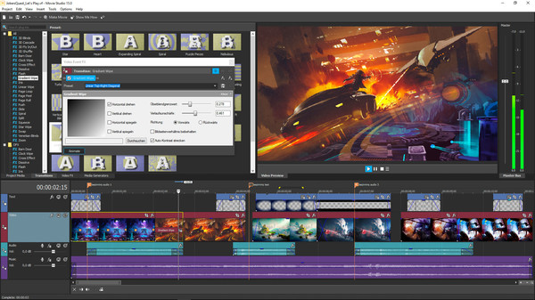 VEGAS Movie Studio 15 Steam Edition screenshot 1