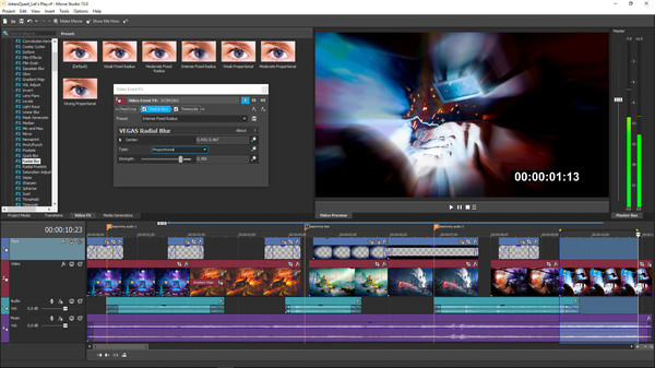 VEGAS Movie Studio 15 Steam Edition screenshot 3