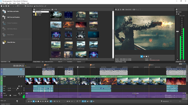 VEGAS Movie Studio 15 Platinum Steam Edition screenshot 1