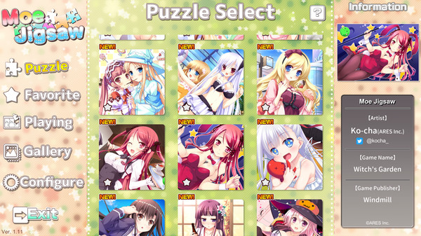 Moe Jigsaw screenshot 2