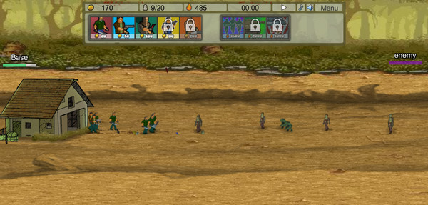 Zombie Clicker Defense screenshot 2