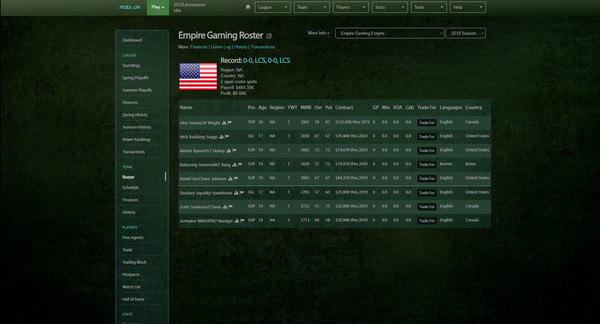 MOBA GM screenshot 2