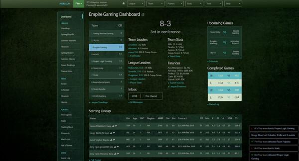 MOBA GM screenshot 1