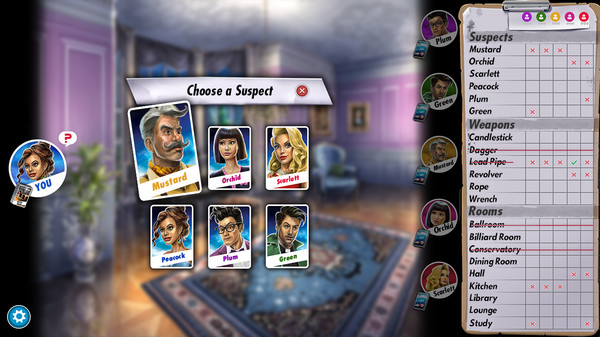 Clue/Cluedo: Classic Edition screenshot 1