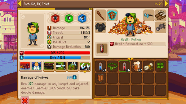 Knights of Pen and Paper 2: Free Edition screenshot 2