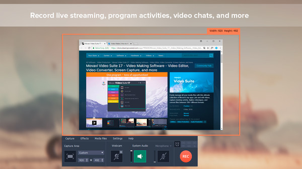 Movavi Video Suite 17 - Video Making Software - Video Editor, Video Converter, Screen Capture, and more screenshot 5