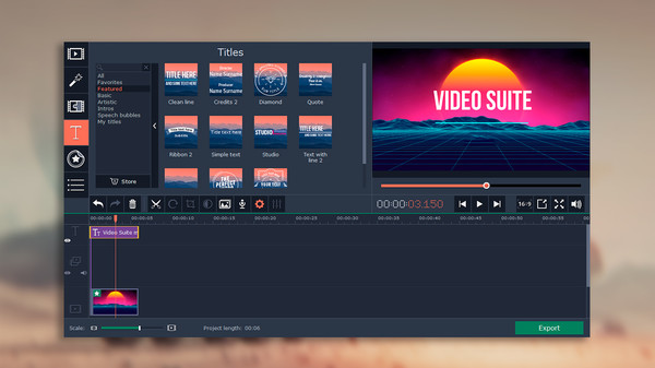 Movavi Video Suite 17 - Video Making Software - Video Editor, Video Converter, Screen Capture, and more screenshot 2