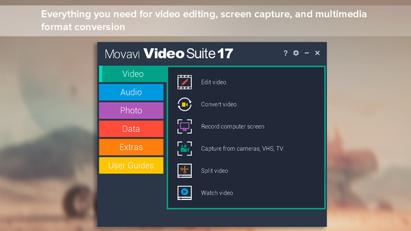 Movavi Video Suite 17 - Video Making Software - Video Editor, Video Converter, Screen Capture, and more screenshot 6