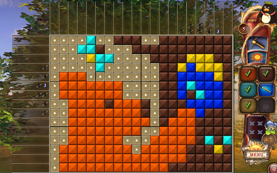 Fantasy Mosaics 19: Edge of the World screenshot 1