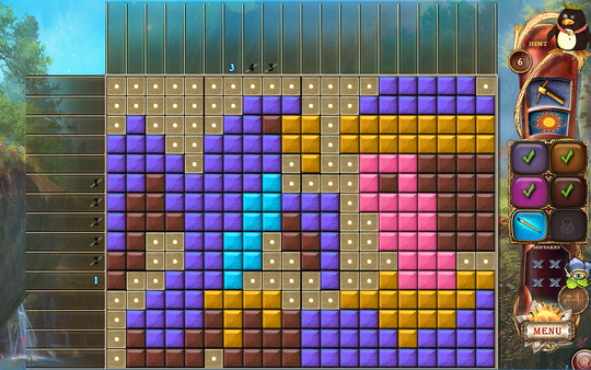 Fantasy Mosaics 19: Edge of the World screenshot 3
