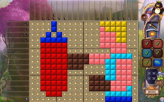 Fantasy Mosaics 20: Castle of Puzzles screenshot 4