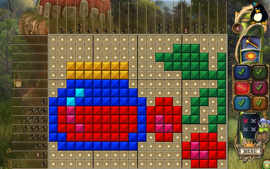 Fantasy Mosaics 23: Magic Forest screenshot 3