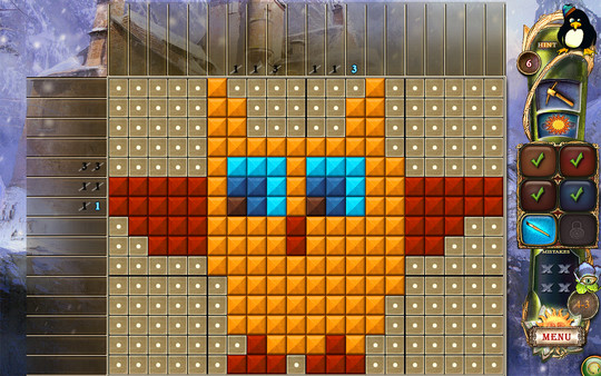 Fantasy Mosaics 23: Magic Forest screenshot 2