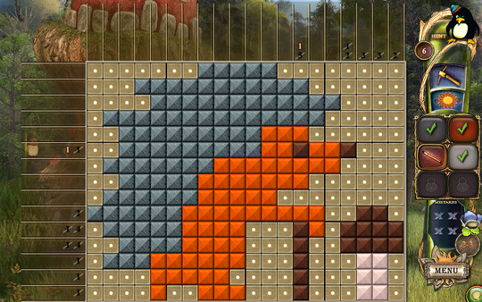 Fantasy Mosaics 23: Magic Forest screenshot 5
