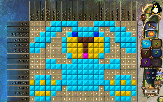 Fantasy Mosaics 23: Magic Forest screenshot 6