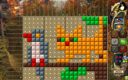 Fantasy Mosaics 23: Magic Forest screenshot 4