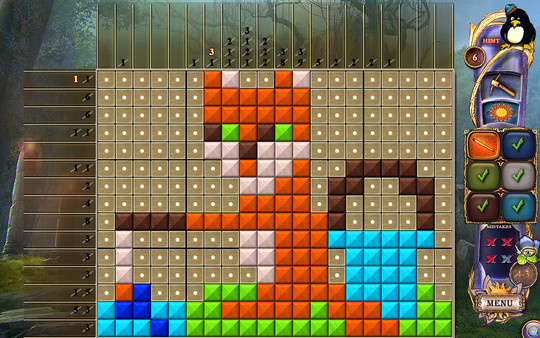 Fantasy Mosaics 24: Deserted Island screenshot 2