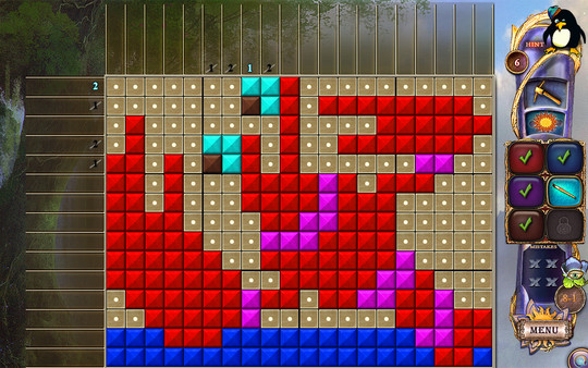 Fantasy Mosaics 24: Deserted Island screenshot 5