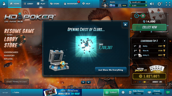 HD Poker: Texas Hold'em screenshot 10