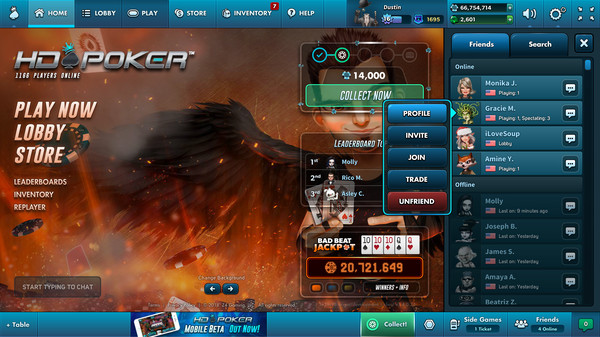 HD Poker: Texas Hold'em screenshot 9