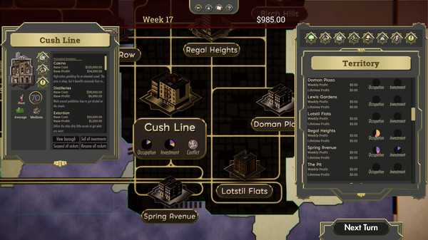 The Commission: Organized Crime Grand Strategy screenshot 7