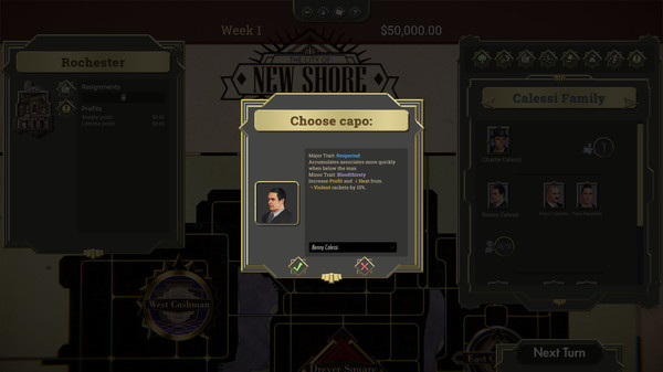 The Commission: Organized Crime Grand Strategy screenshot 6