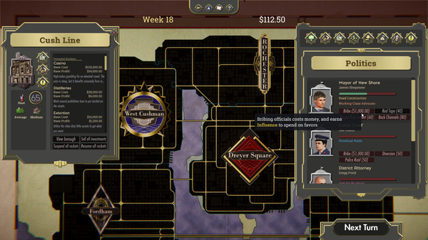 The Commission: Organized Crime Grand Strategy screenshot 4