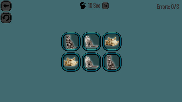 Animals Memory: Cats screenshot 2