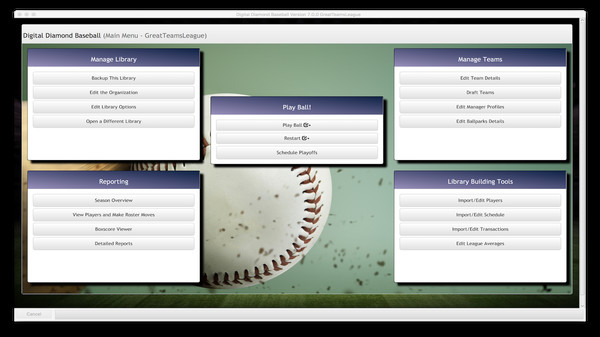 Digital Diamond Baseball V7 screenshot 3