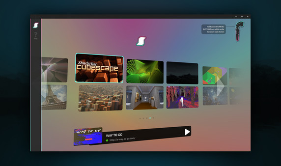 Supermedium - Virtual Reality Browser screenshot 1