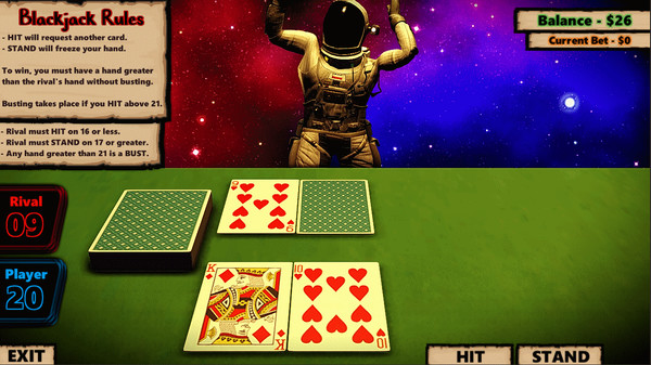 Blackjack In Space screenshot 1
