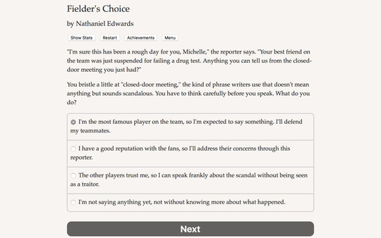 The Fielder's Choice screenshot 3