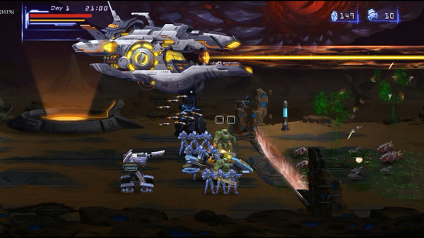 Alien Worms Invasion screenshot 3