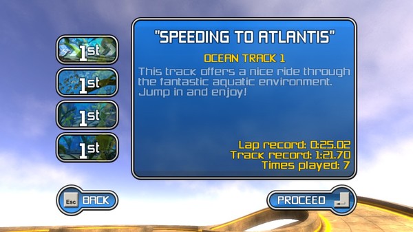 Super Sonic Racer screenshot 1
