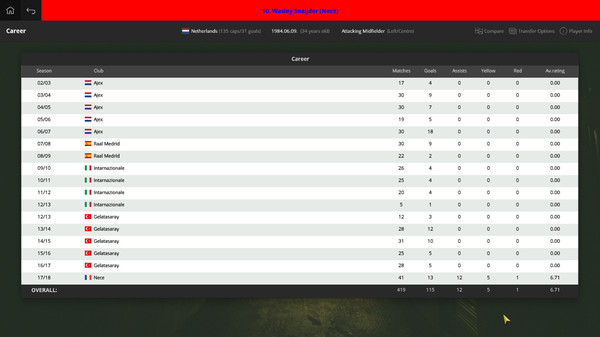 Global Soccer: A Management Game 2018 screenshot 3