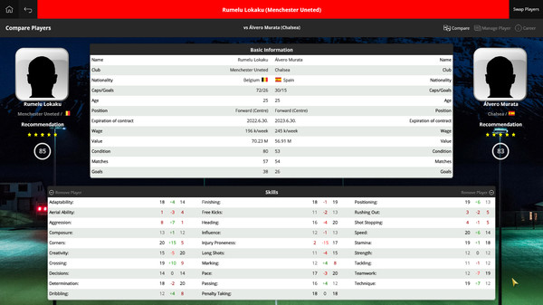 Global Soccer: A Management Game 2018 screenshot 9