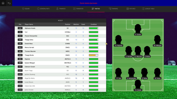 Global Soccer: A Management Game 2018 screenshot 4