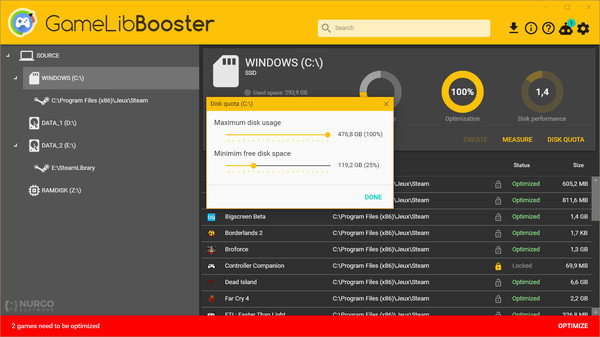 GameLibBooster screenshot 4