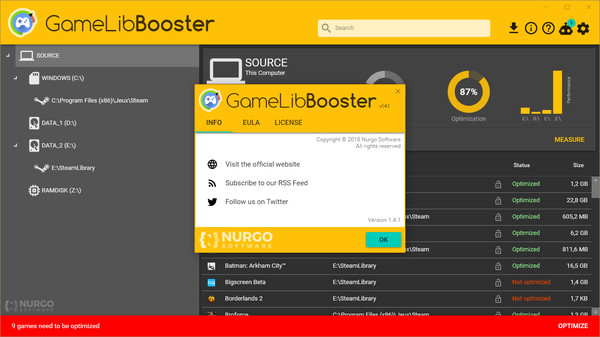 GameLibBooster screenshot 5