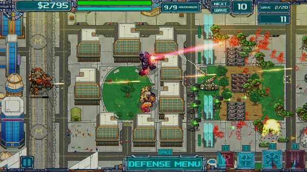 Mechs V Kaijus - Tower Defense screenshot 1