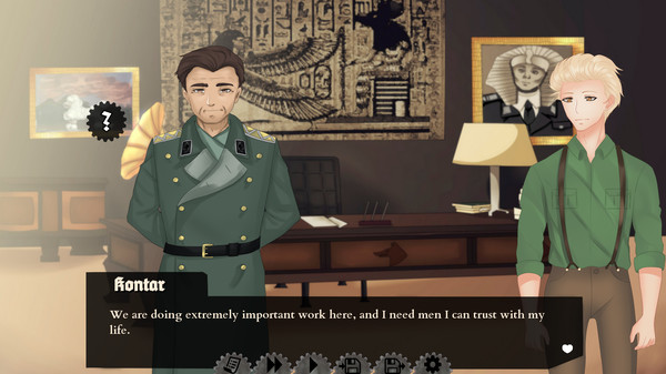 Panzer Hearts - War Visual Novel screenshot 1