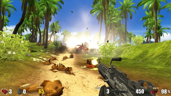 Action Alien: Tropical screenshot 1
